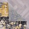 World Rug Gallery Contemporary Distressed Abstract Watercolor Non Shedding Soft Area Rug 5' x 7' Yellow 395YELLOW5x7 - alternate 7